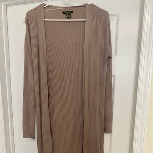 Long cardigan sweater
